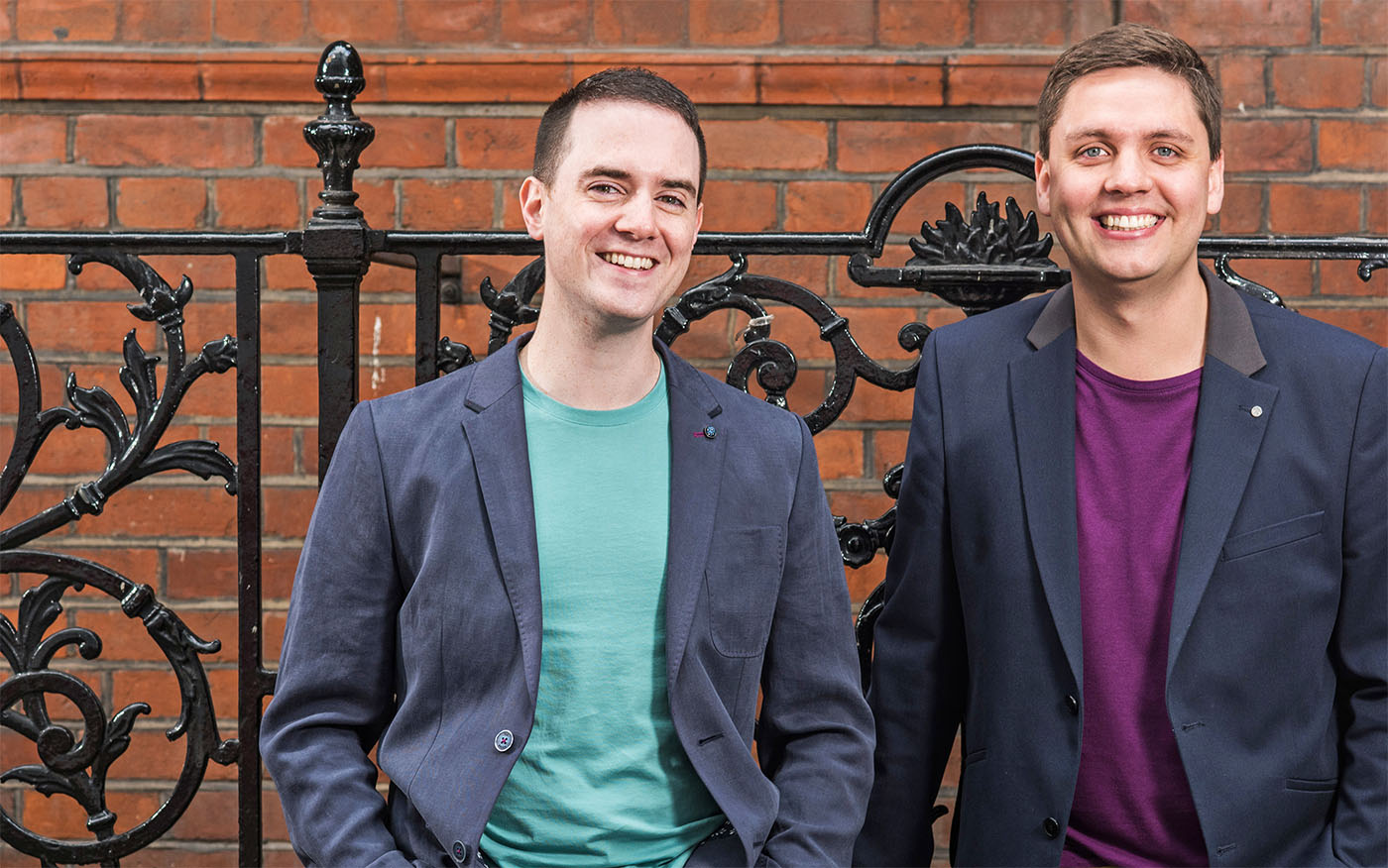 Popsa Founders Tom Cohen (left) and Liam Houghton (right)